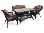 Комплект плетеной мебели