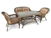 Комплект плетеной мебели