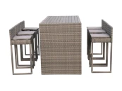 Барный комплект плетеной мебели