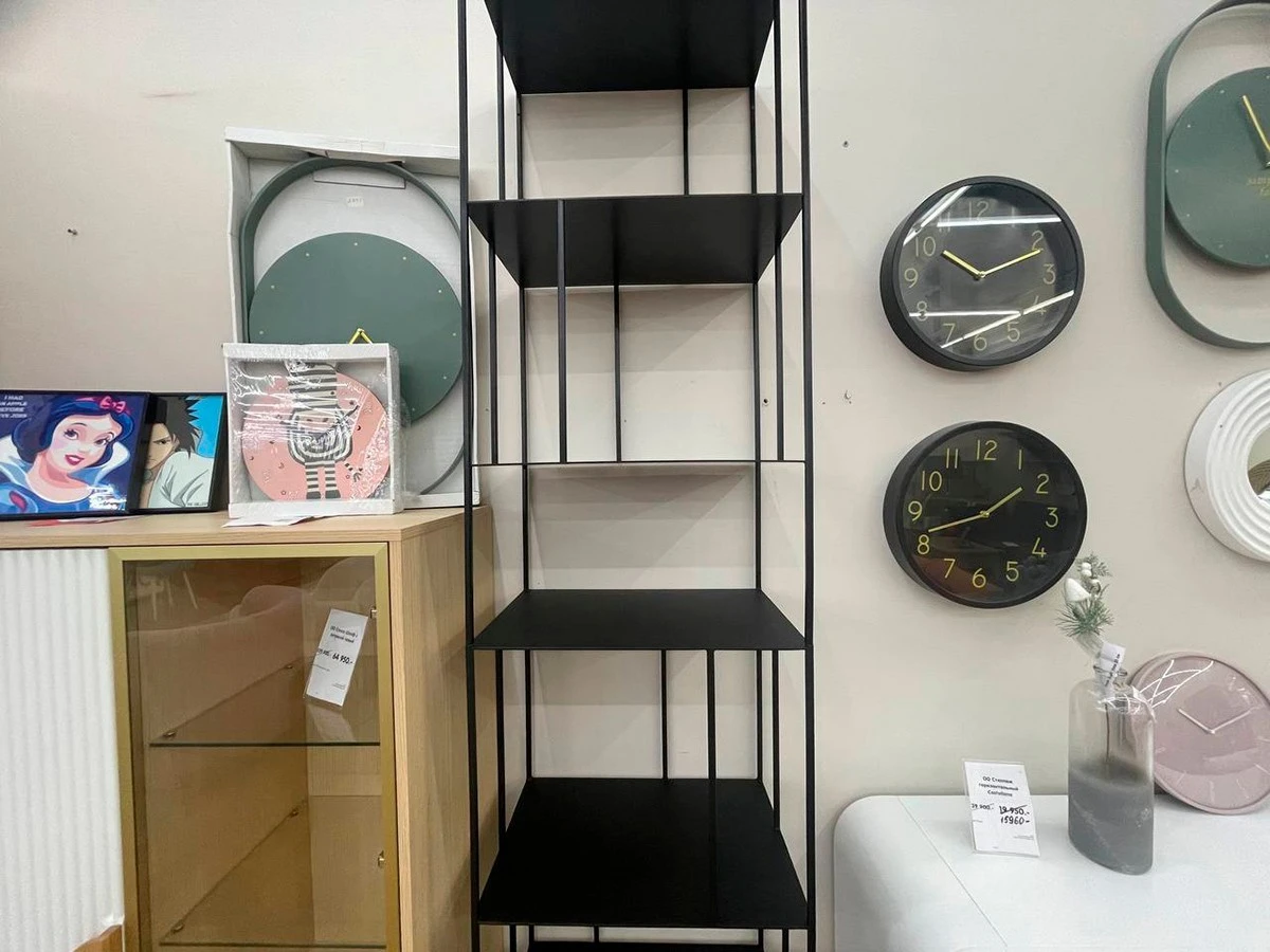 Стеллаж Shelf узкий высокий 961541  - фото 5