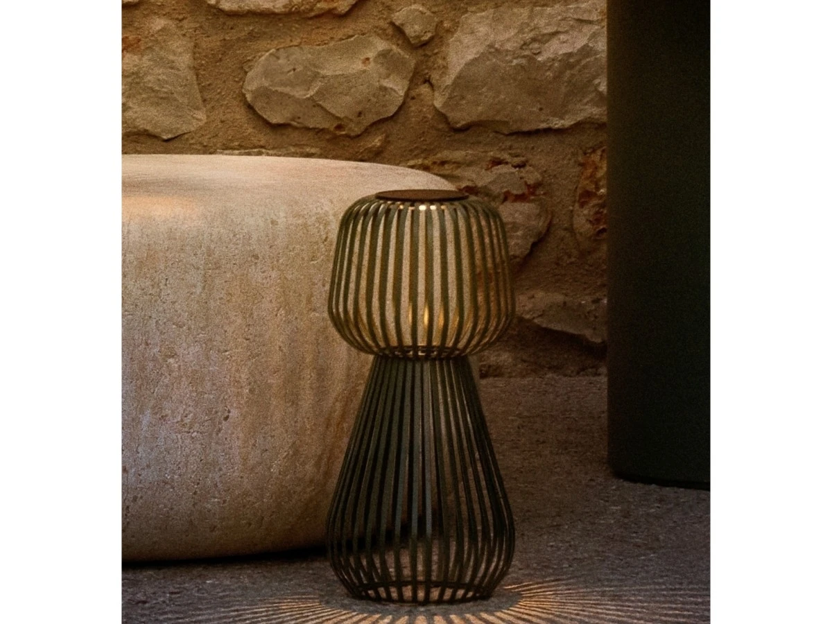 Настольная лампа Reiba металл зеленого 961974  - фото 4