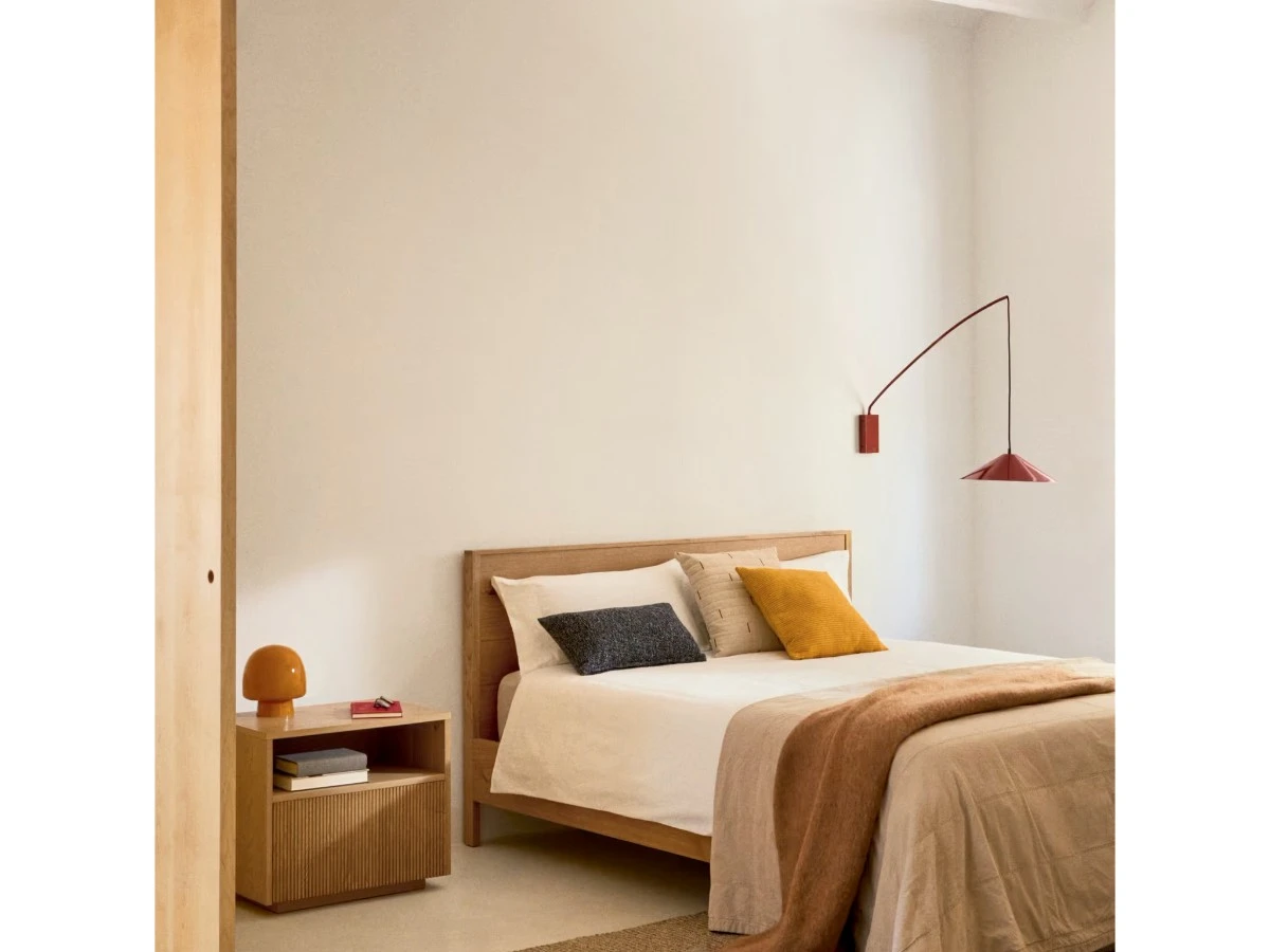 Настенный светильник Kally с отделкой красного 961986  - фото 3