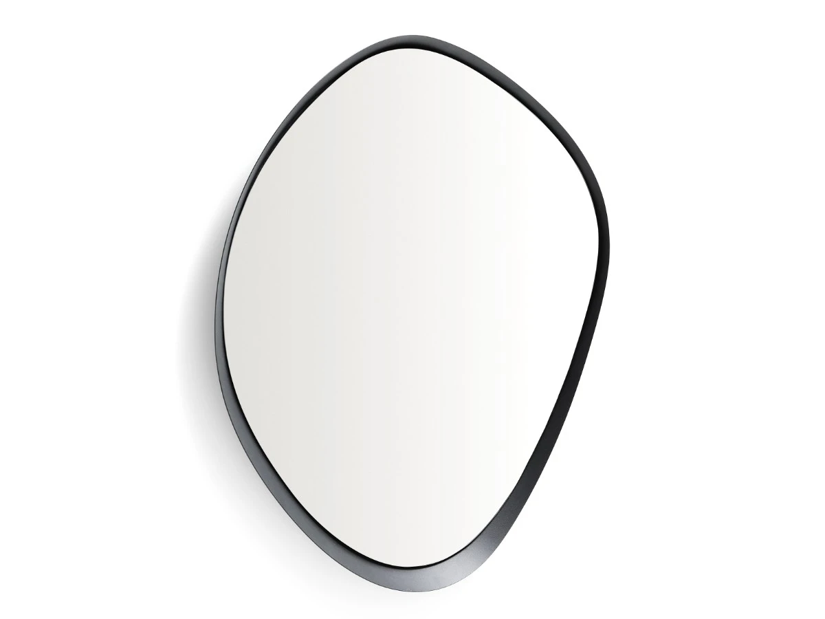 Зеркало Tebel черное металлическое 67,5 x 74,5 см 962014  - фото 3