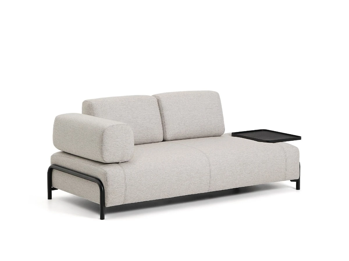 2-местный диван Compo серо-бежевого 962016  - фото 5