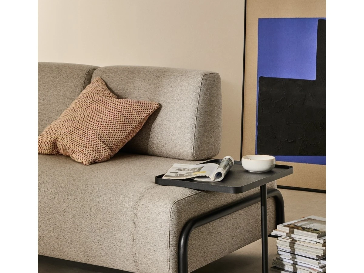 2-местный диван Compo серо-бежевого 962016