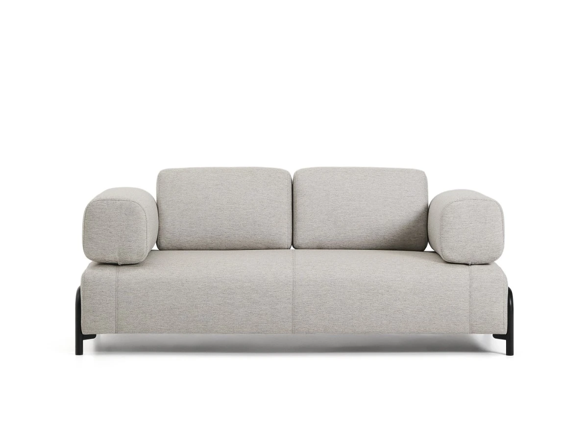 2-местный диван Compo серо-бежевого 962035  - фото 4