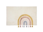Ковер Tadea 100% хлопок разноцветная радуга 90 x 150 см