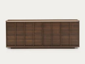 Onix Сервант с ореховым шпоном в темной отделке 200 x 80 см