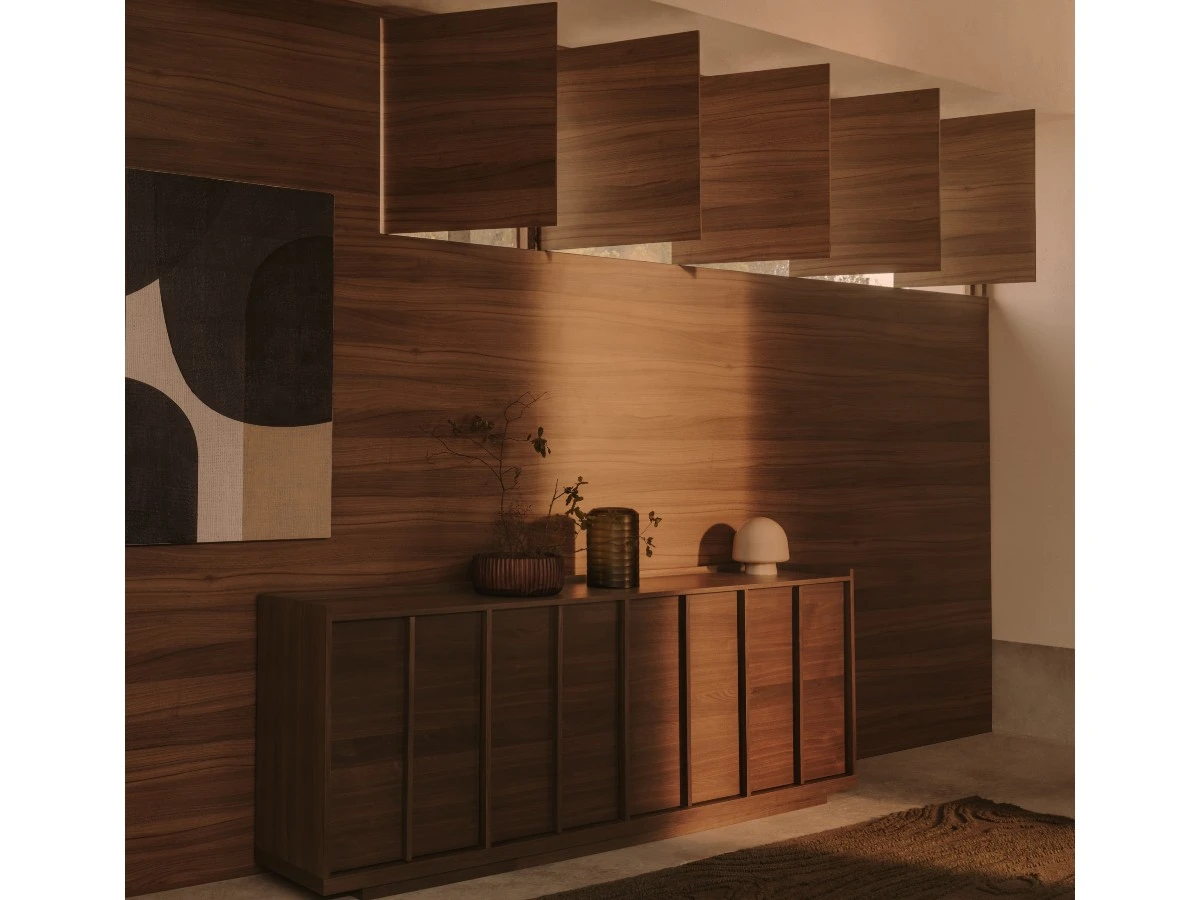 Onix Сервант с ореховым шпоном в темной отделке 200 x 80 см 962149