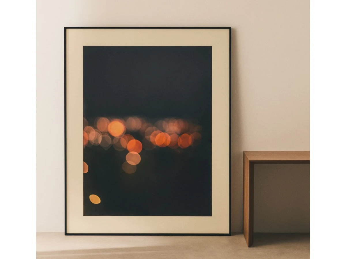 Картина Zavira с фотографией огней Барселоны 50 x 70 см 962172  - фото 3