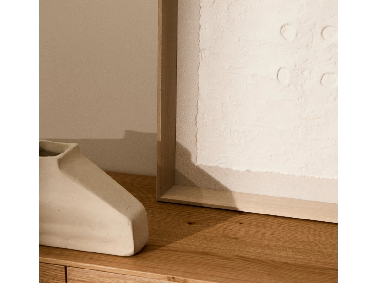 Olvin Абстрактная картина на белой бумаге с рельефным рисунком 73,6 x 93,6 см 962183  - фото 3