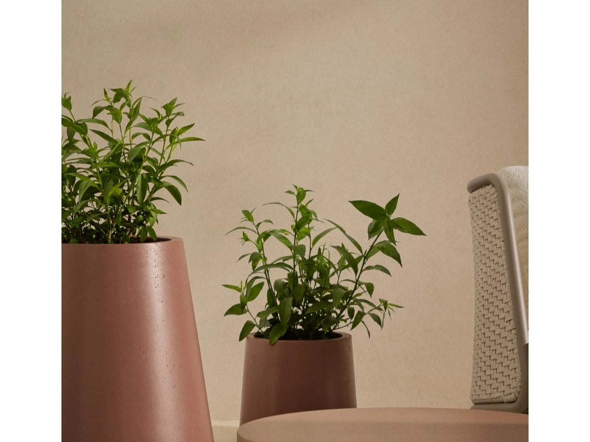 Кашпо Calun керамика темно-коричнего 962218  - фото 5