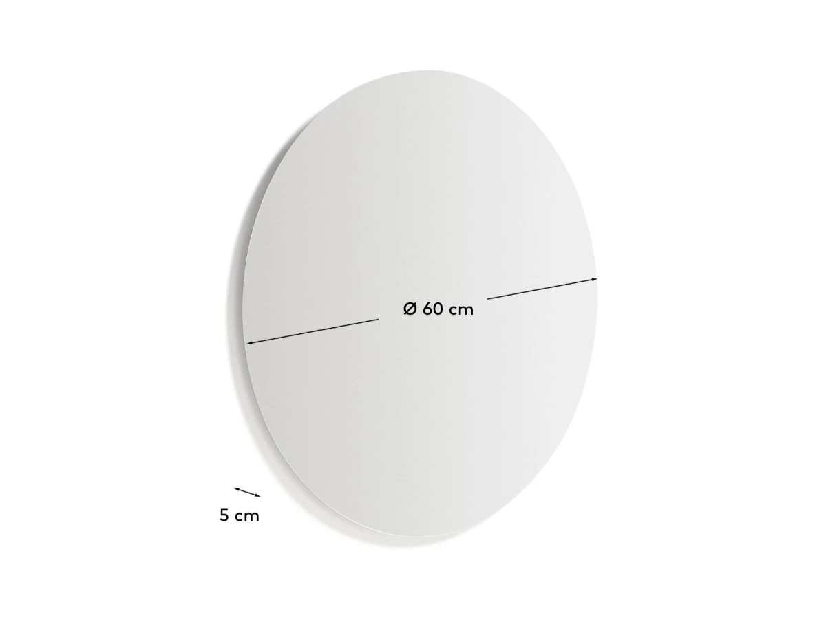Круглое зеркало для ванной Donia D 60 см 962224  - фото 5