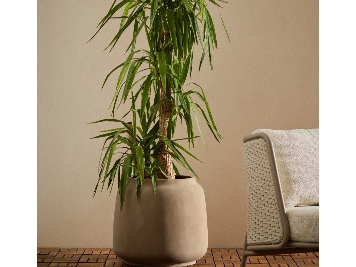 Кашпо Lira цемент терракотового 962230