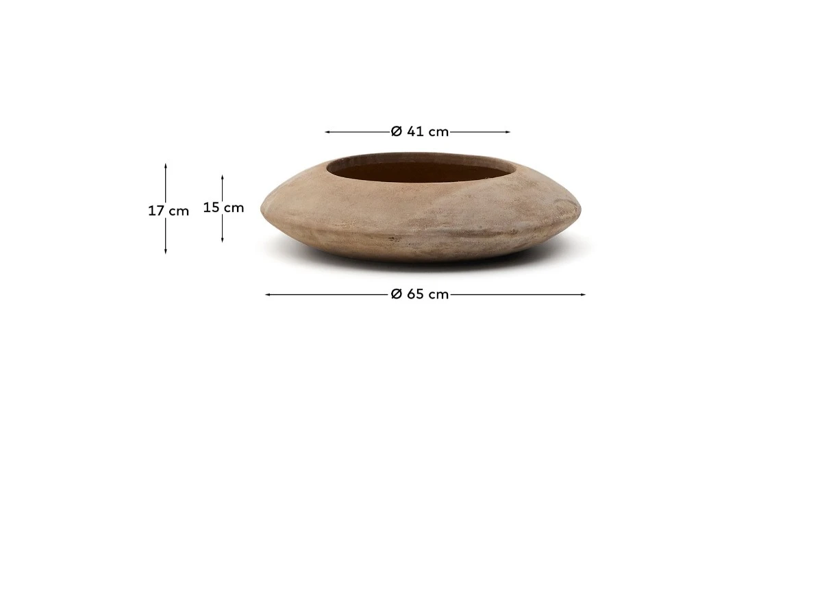 Кашпо Rivor керамика терракотового 962268  - фото 5