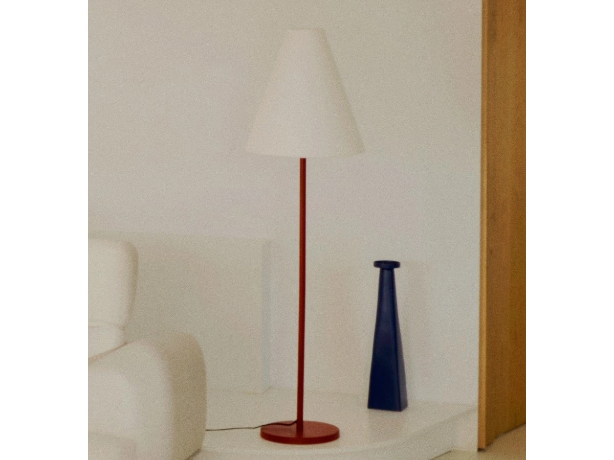 Напольный светильник Navat с терракотовым металлическим основанием 962281  - фото 3