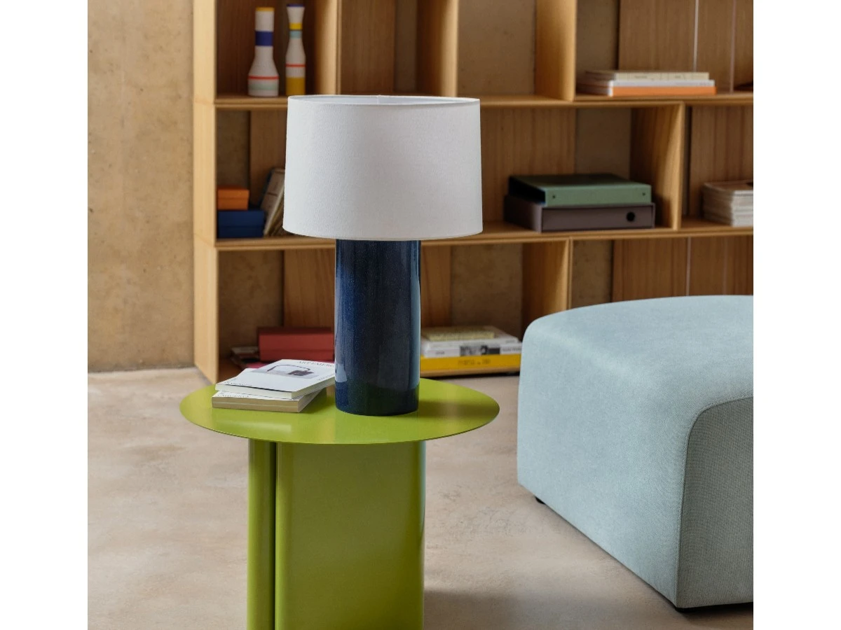 Toneric Настольная лампа керамическая с синей отделкой 962286