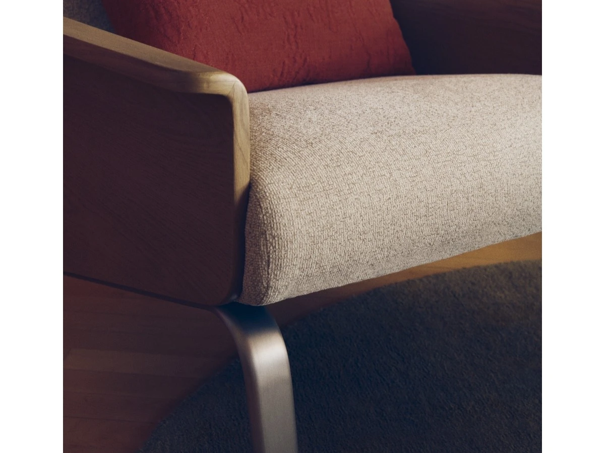 Кресло Amsen бежевое 962291  - фото 3