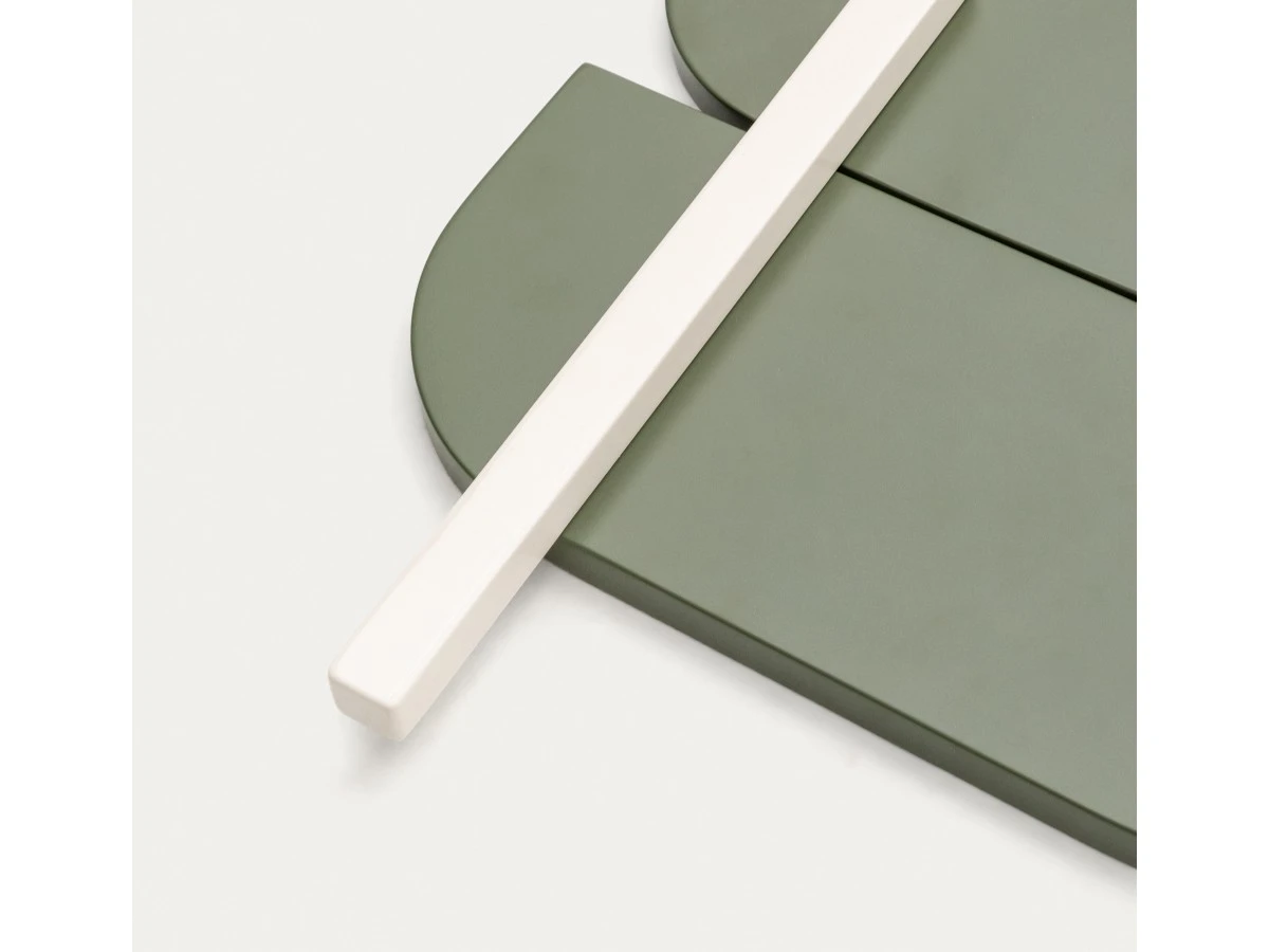 Настенная панель Danei бело-зеленая 65 x 60 см 962296  - фото 3