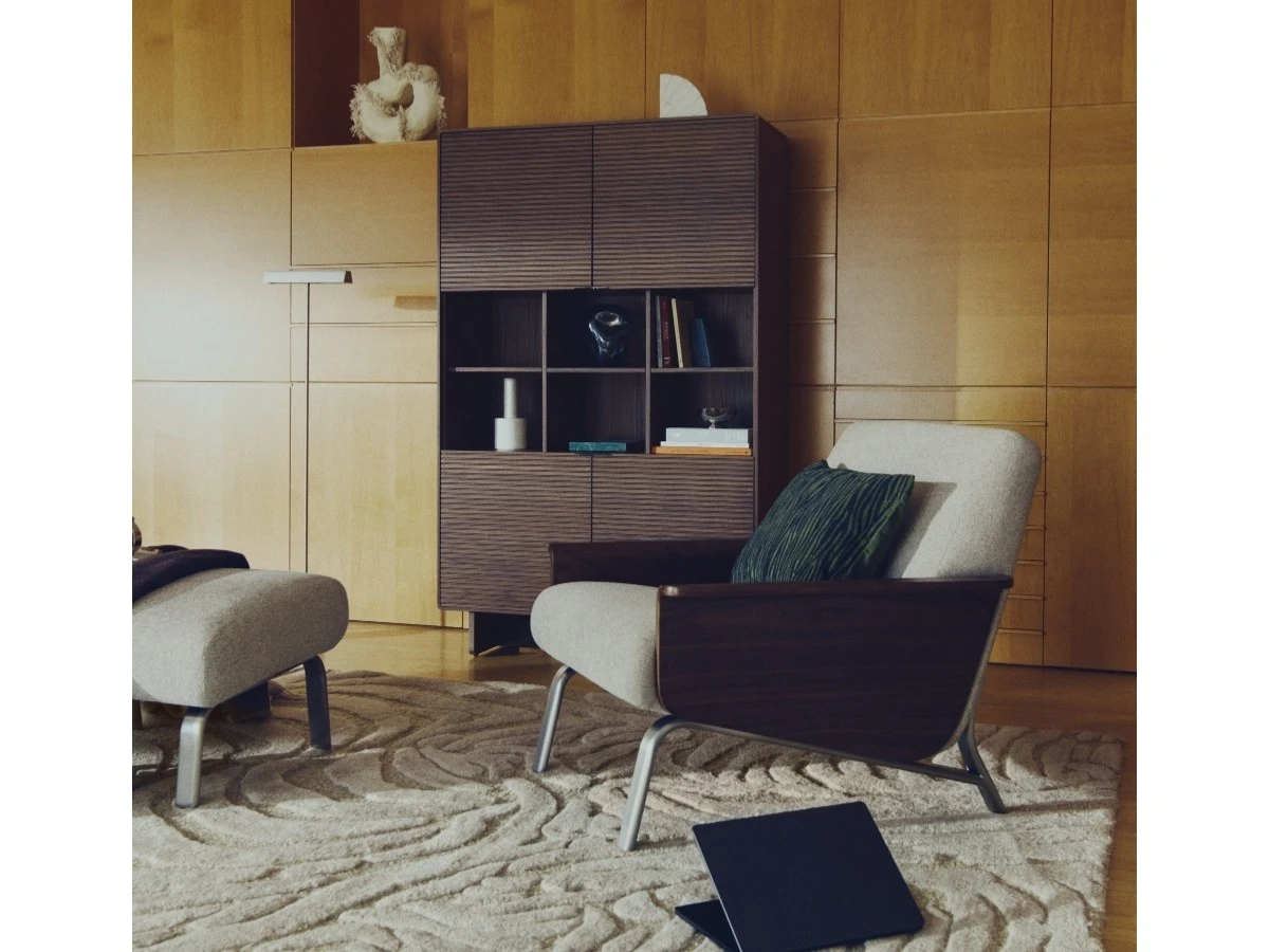 Кресло Amsen светло-коричневое 962300  - фото 5