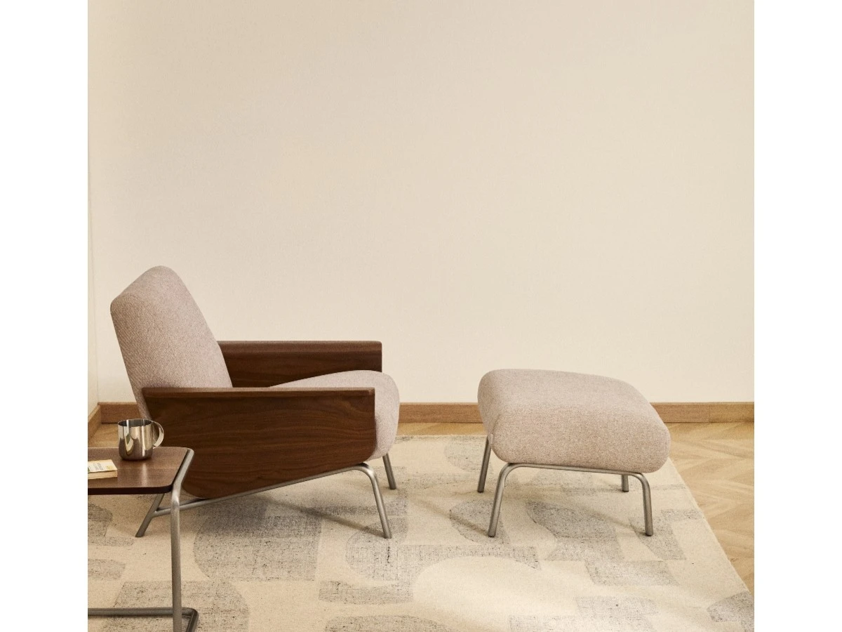 Кресло Amsen светло-коричневое 962300  - фото 4