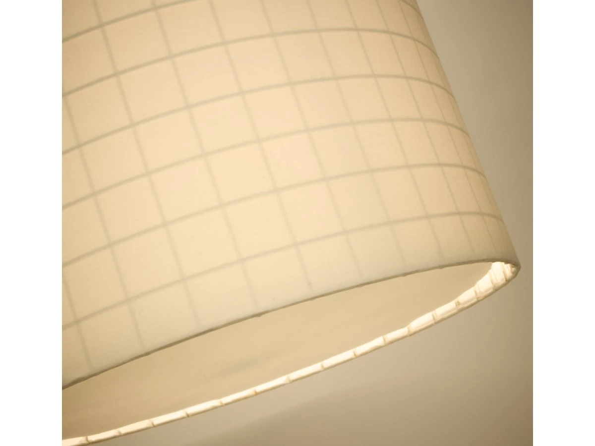 Dulan Подвестной светильник D45 см ткань белая 962301  - фото 5