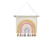 Настенный гобелен Tadea 100% хлопок разноцветная радуга 60 x 52 см