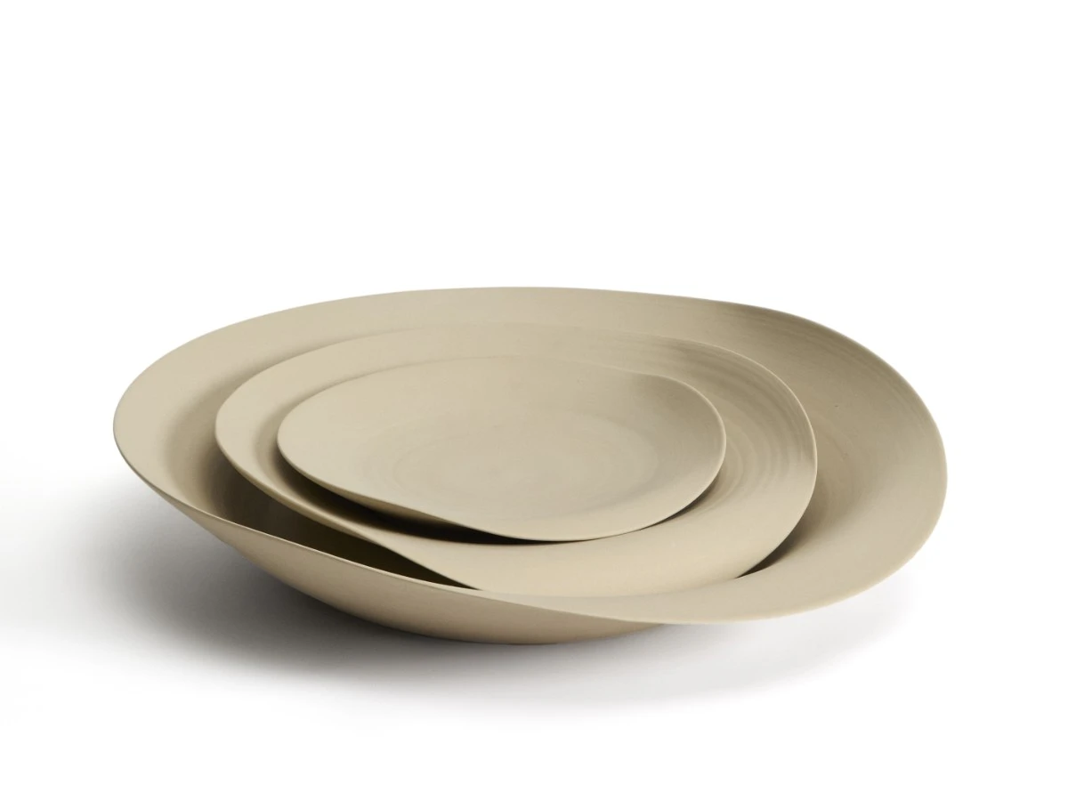 Керамический поднос Ebenor бежевого 962336  - фото 4