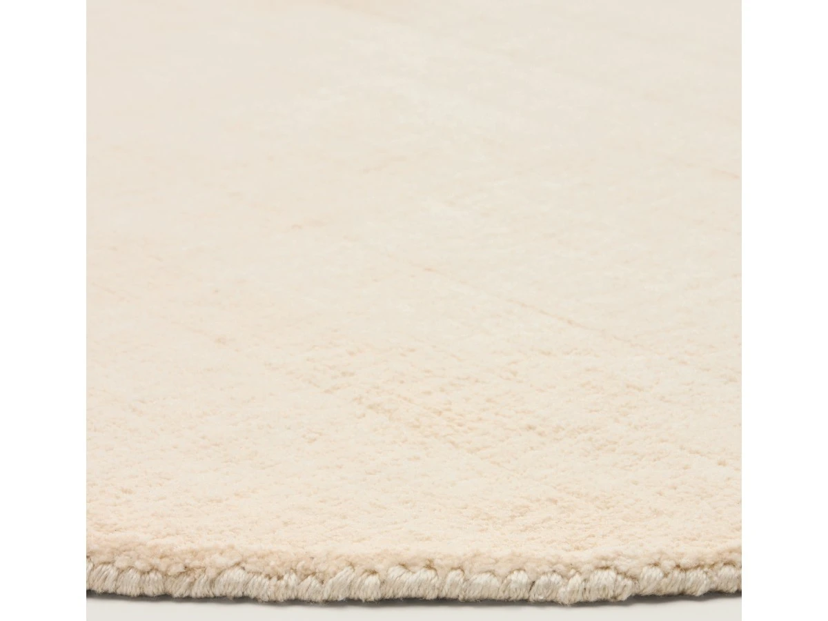 Empuries Круглый белый ковер D200 см 962339  - фото 5