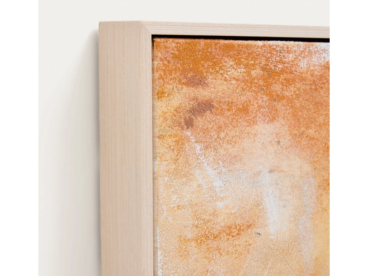 Абстрактная картина Selnar желтая 182 x 47 см 962356  - фото 5