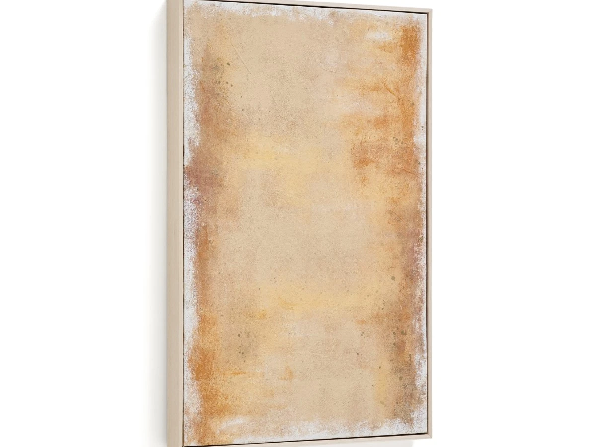 Абстрактная картина Selnar желтая 60 x 90 см 962362  - фото 5