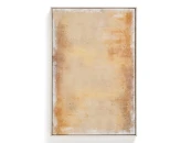 Абстрактная картина Selnar желтая 60 x 90 см