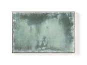 Абстрактная картина Selnar зеленая 60 x 90 см