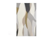 Абстрактный холст Marvilo серо-горчичного