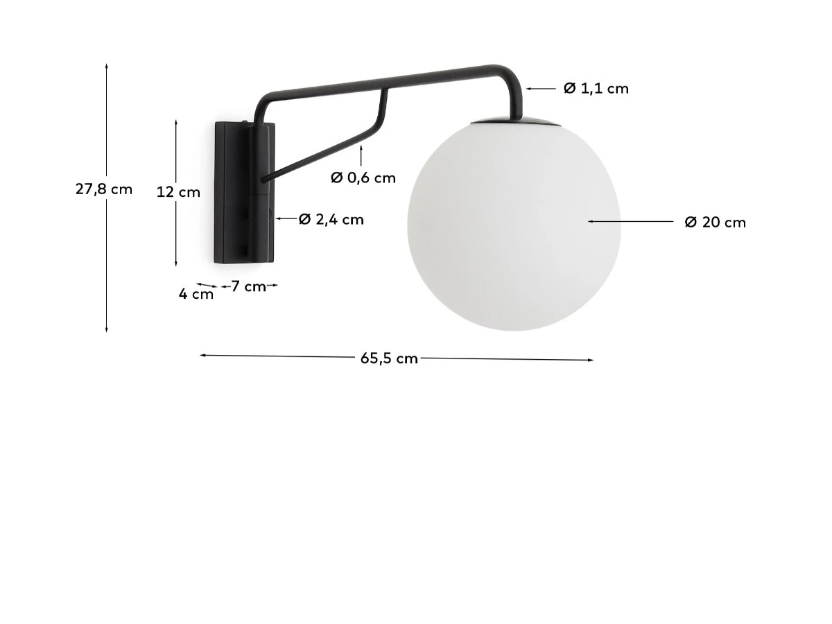 Настенный светильник Eilo 962383  - фото 4