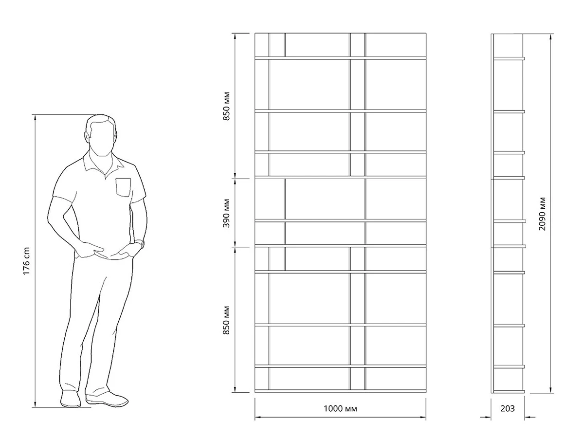 Стеллаж Тетрис 962399  - фото 3