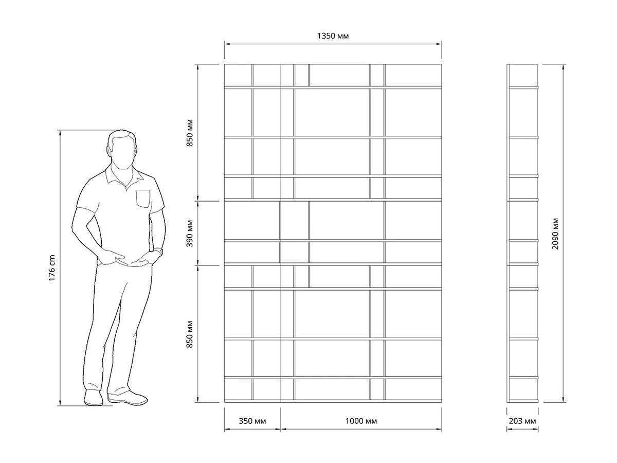 Стеллаж Тетрис 962424  - фото 3