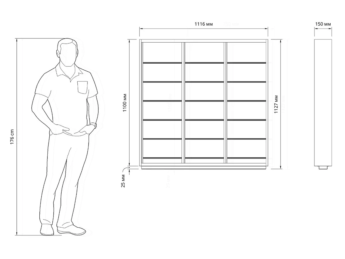 Шкаф-винотека 962429  - фото 3