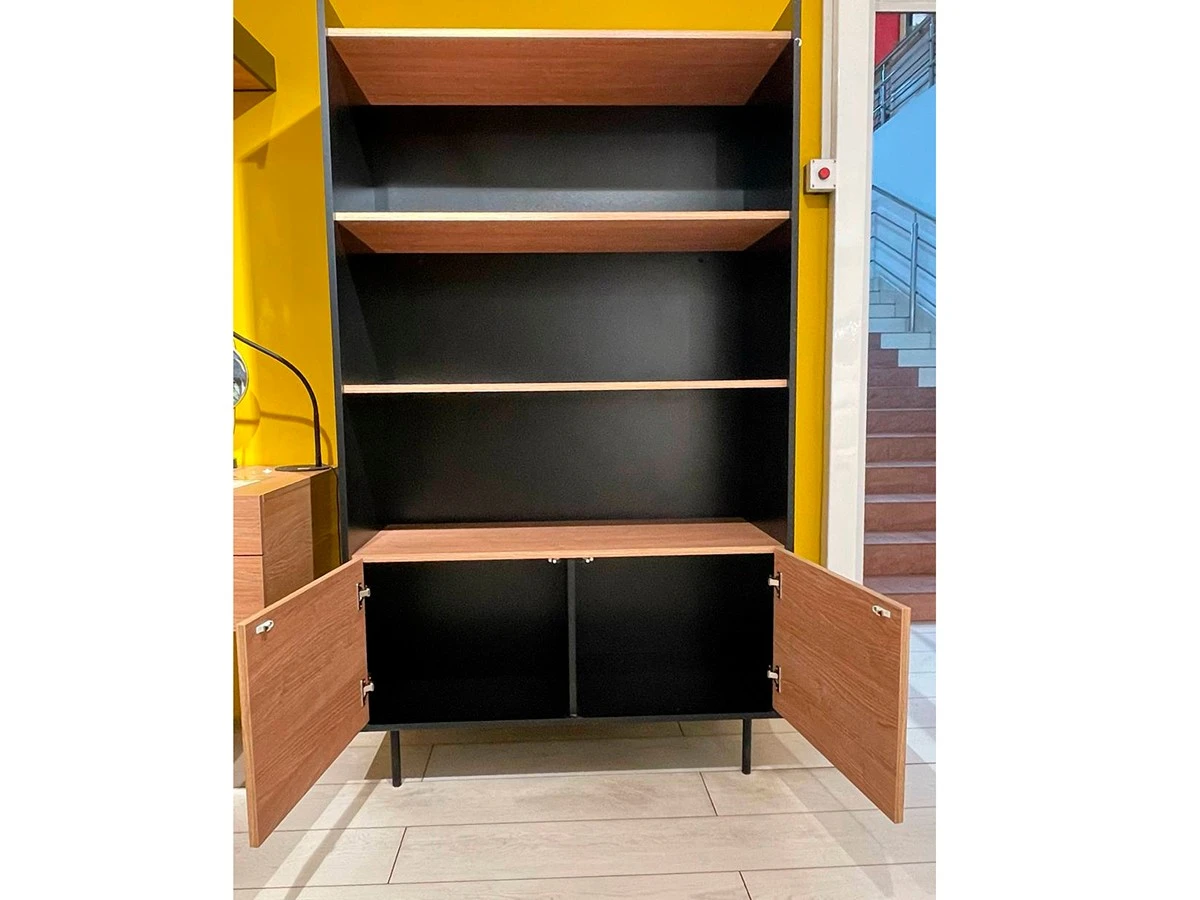 Стеллаж с дверцами внизу Look 963266