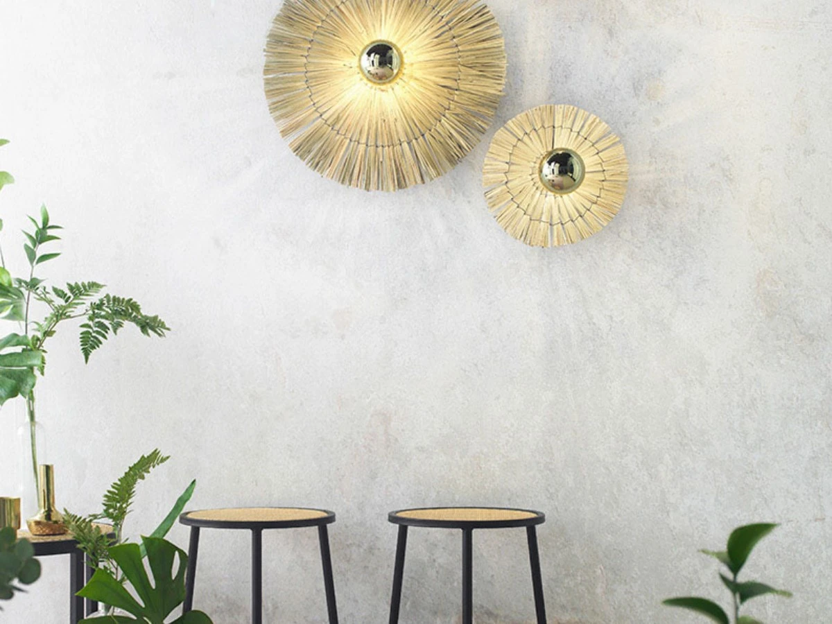 Бра Laos натуральная соломка 30 cm 963413  - фото 3