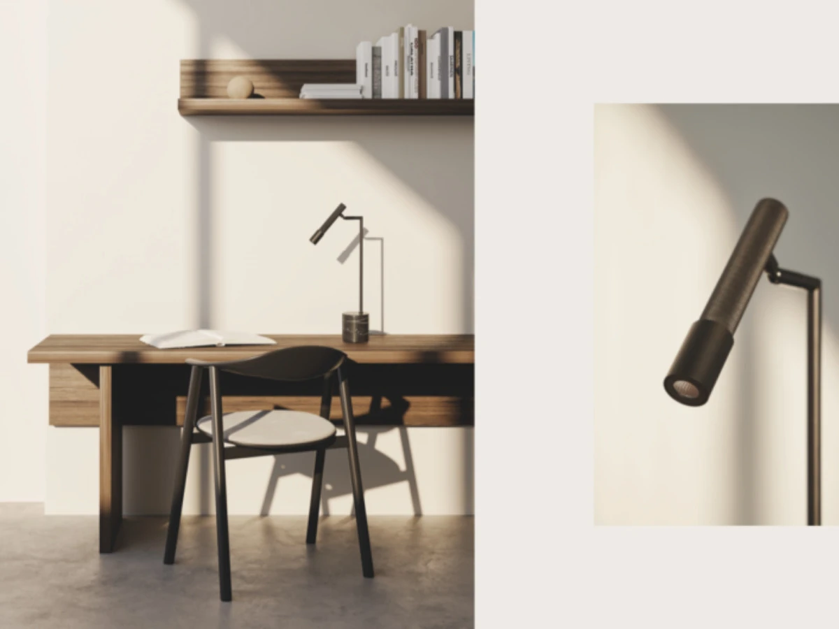 Настольная лампа Ycro черная 963655  - фото 3