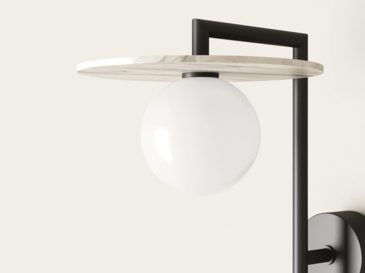 Настенный светильник Miro / керамический диск 1097/20 963711  - фото 3