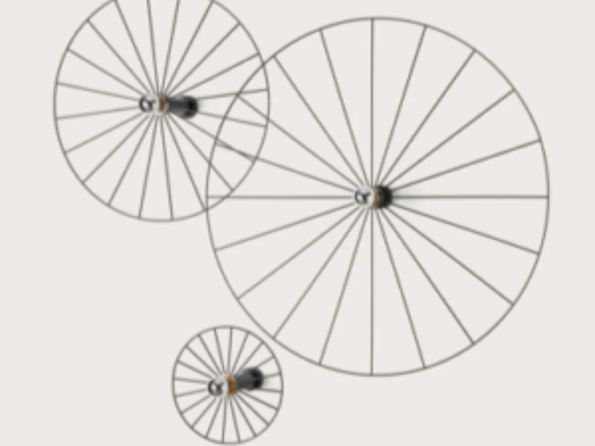 Бра Wheel 90 cm 963838  - фото 3