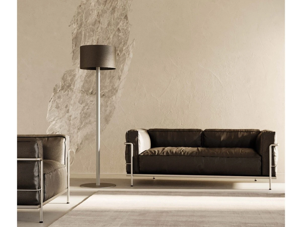 Торшер Rems темно-коричневая кожа 963990