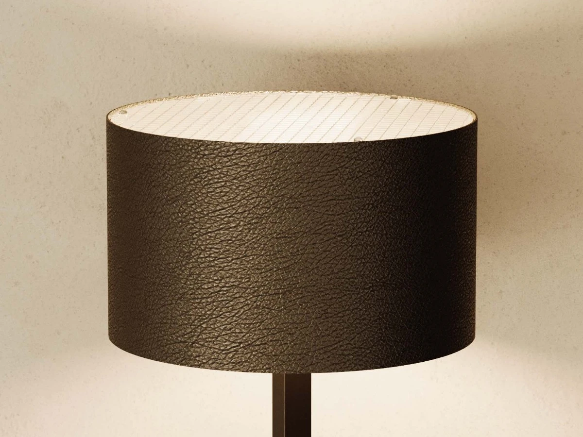 Торшер Rems темно-коричневая кожа 963990  - фото 3