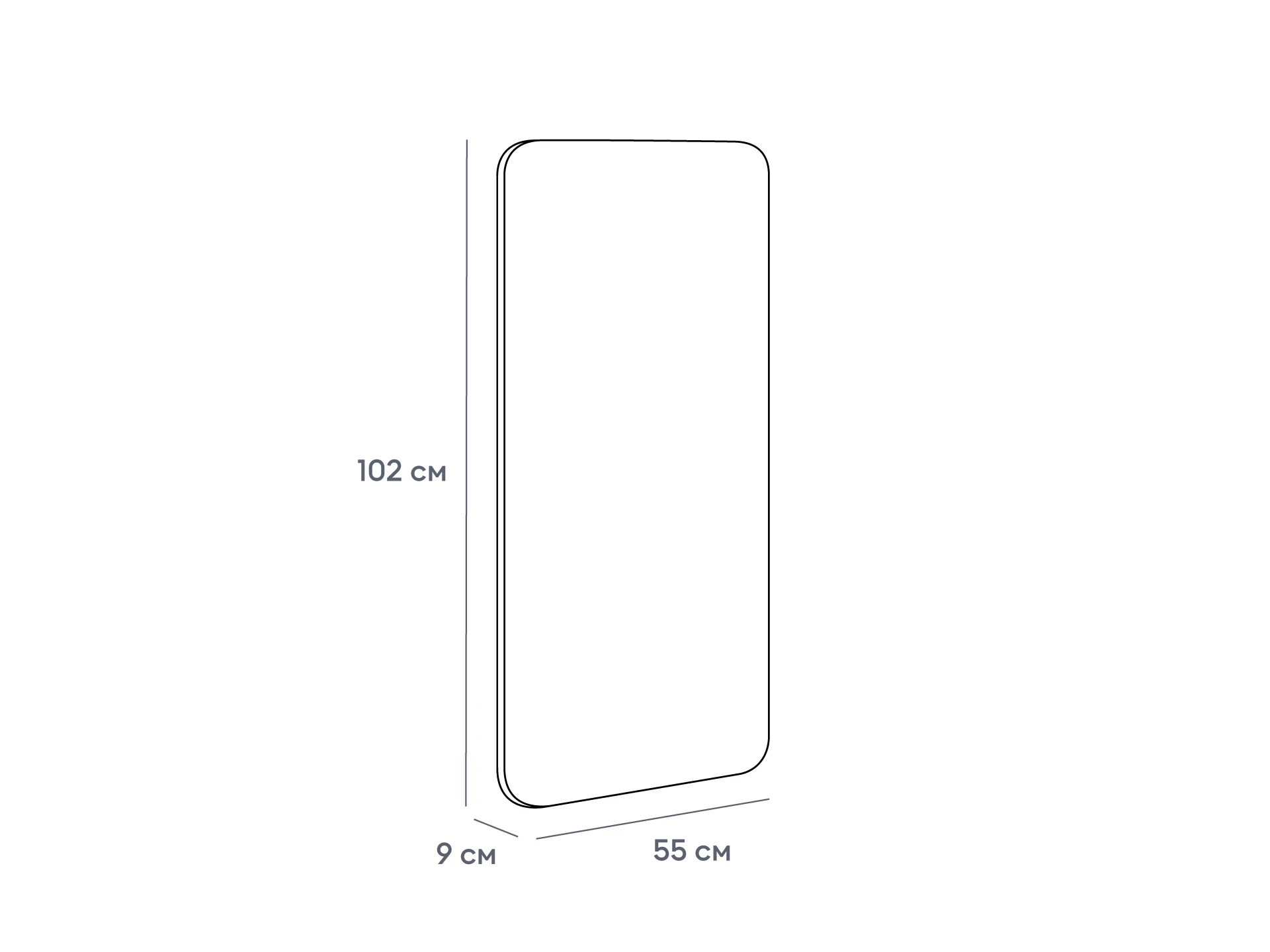 Панель Atessa 550х1020 965528  - фото 4