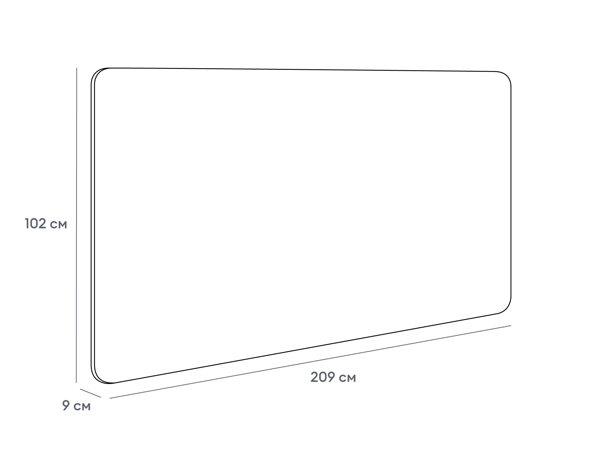 Панель Atessa 2090х1020 965534  - фото 4