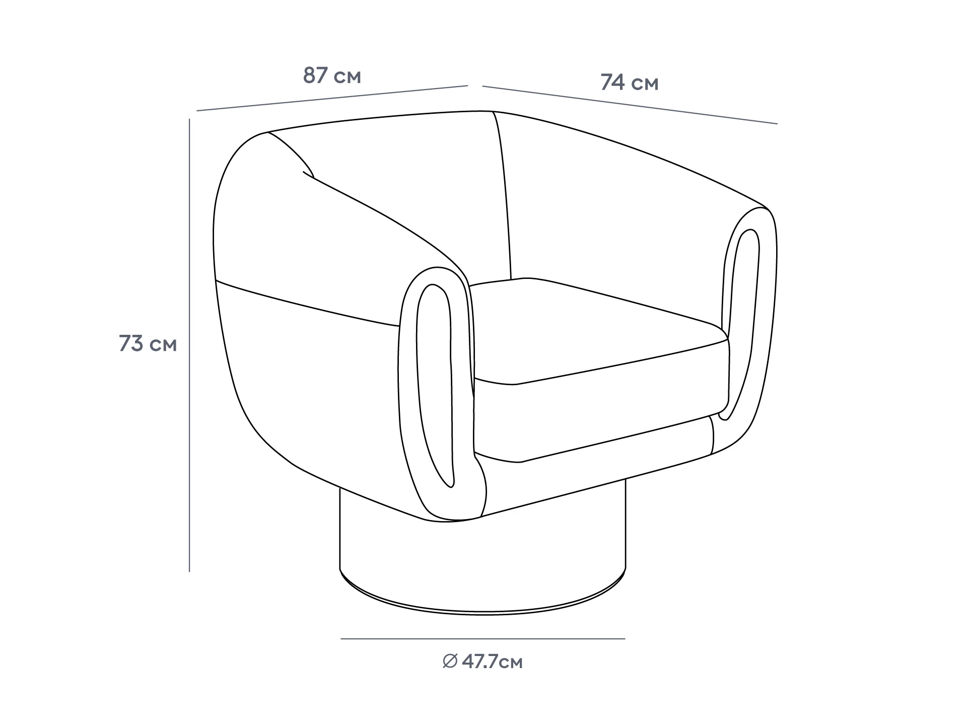 Кресло Guest 965885  - фото 8