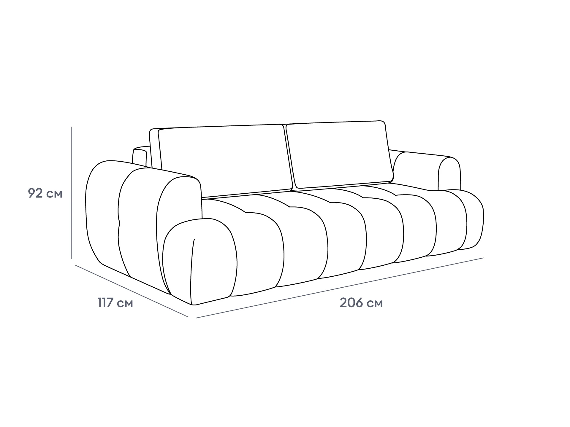 Диван Monza 966049  - фото 9