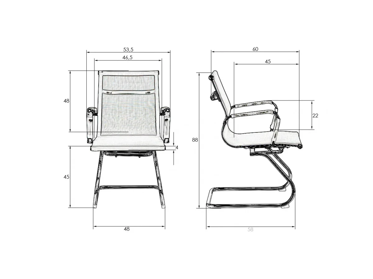 Офисное кресло CODY MESH 651010  - фото 9